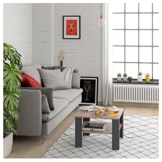 Vicco Couchtisch HOMER Anthrazit Sand 60x60 cm