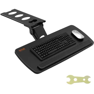 Vevor Tastaturablage 250 x 635 mm