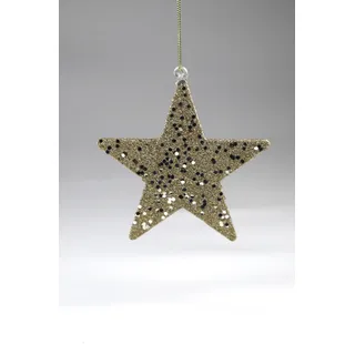 Christbaumschmuck AM DESIGN "aus Glas, Ø: 10 cm", gold, Ø:10cm, Weihnachtsbaumschmuck, Christbaumschmuck, 4er Set