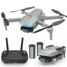 IDEA37 Drohne mit Kamera 4K, GPS Drohne mit 4K EIS Kamera Drone mit Brushless Motor und 2 Achsen Gimbal, Follow-Me, eine Tastenrückgabe, RC Quadcopter for Erwachsene/Anfänger, 50 Minuten Flugzeit