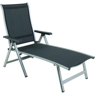 MWH Kedline Sonnenliege Aluminium/Textilene klappbar
