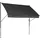 Klemmmarkise Style 150 cm grau
