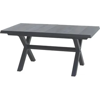 Siena Garden Gartentisch Sincro Rechteckig ausziehbar Wood Grey 90 cm x 200 cm