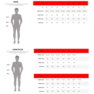 CMP Herren Fleece Wolljacke, B.Blue Mel, 54, 3M31167