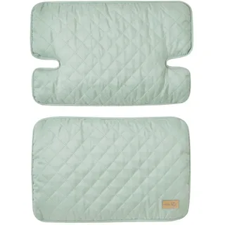 Roba Hochstuhl-Sitzverkleinerer 2-teilig roba Style Frosty green , Grün , Textil , 42x1.5x28 cm , Babymöbel & Kindermöbel, Babyzimmer, Hochstühle