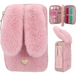 Princess Mimi Federtasche Hase Fell BUNNY BALLET - Rosa