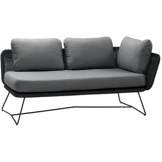 Cane-Line Sofamodul Horizon 2-Sitzer rechts - LSSG - Black