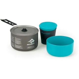 Sea to Summit Alpha 1.1 Kochgeschirr Set, Pacific Blue/Grey