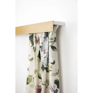 GARESA »Kunststoffschiene mit Blende« 1 läufig-läufig Wunschmaßlänge Deckenmontage, verlängerbar, einfache Montage, schlicht,