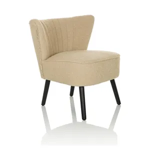 Mid.you Loungesessel , Beige , Textil , Rundrohr , 72x77x65 cm , Gartenmöbel, Loungemöbel, Loungesessel