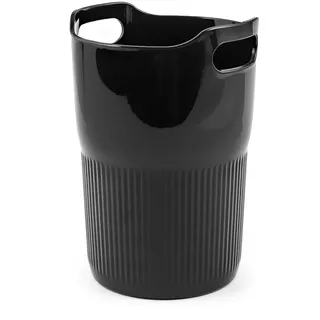 Home Eimer Flaschenhalter aus Kunststoff, schwarz