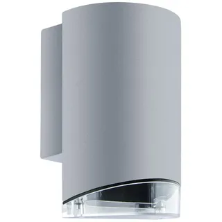Licht-Erlebnisse Fassadenleuchte Wandlampe KASJAN GU10 C GREY Strühm 03558