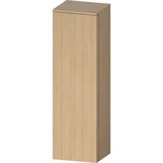 Duravit Qatego Halbhochschrank, Türanschlag links, 400x360x1320mm, QA1345L, Farbe: Eiche Natur