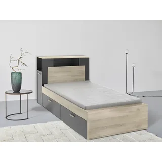 Demeyere Jugendbett Life 140 x 200 cm Spanplatte beige