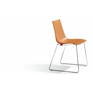 Stapelstuhl Zebra - VA - anthracite 30 - orange