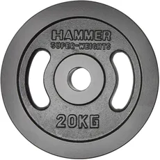 HAMMER Zubehör Hantelscheibe 50 mm 20 kg