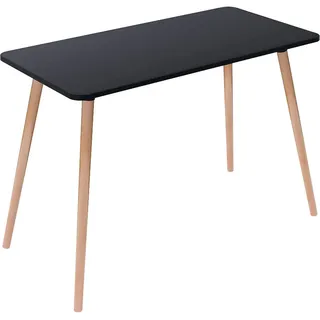 Paperflow Schreibtisch HOP schwarz / Buche