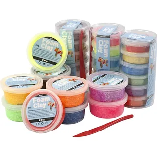 Creativ Company Foam Clay Glitter 28 Dosen