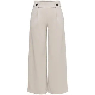 Jdy Damen, JDYGEGGO NEW LONG PANT JRS NOOS", Hose, Chateau Gray/Detail:Black buttons), XL/32