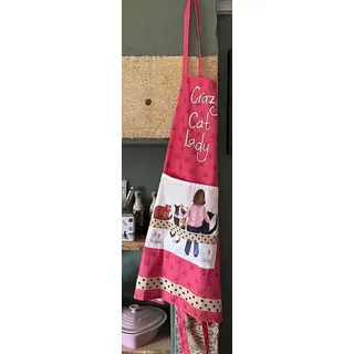 Küchenschürze AP30 "Crazy Cat Lady" – Kociara – Alex Clark