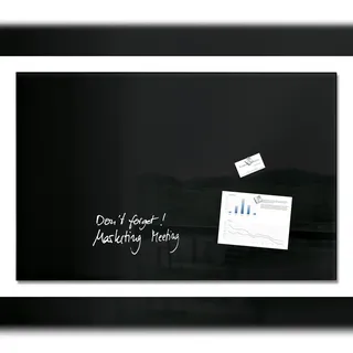 Sigel Glas-Magnettafel artverum® 100,0 x 65,0 cm schwarz