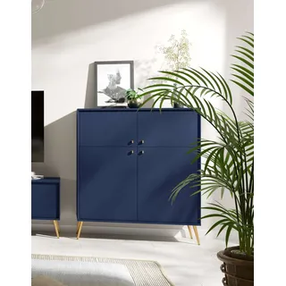 Home affaire Sideboard »ROMILDA Kommode mit 4 Türen, 6 Fächer, B/T/H: 105/40,5/122 cm«