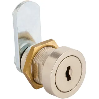 Burg Wächter Burg-Wächter 32531 Universalzylinder, Ersatzzylinder für Briefkästen/Spinde/Schaukästen, Scheibenzylinder mit 2 Wendeschlüsseln, ZS 84 SB, Silber