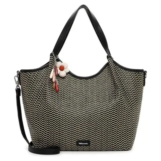 TAMARIS Shopper TAS Konstantina Polypropylen Black/Yellow