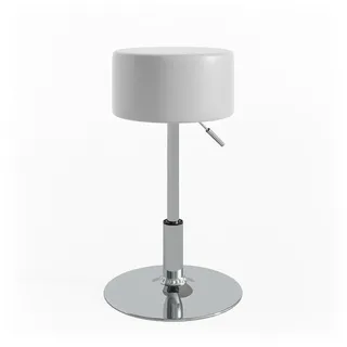 Vicco Hocker Design Kunstleder 33,5 x 67 cm Weiß