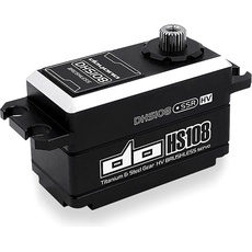 Doyono brushless servo hv low profile cnc alugehäuse 20.0kg/0.055sec @8.4v