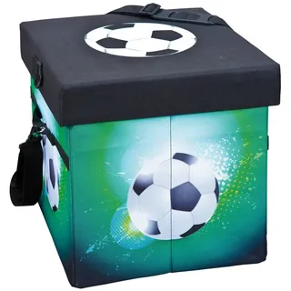 Inter Link - Faltbare Kühltasche mit verstellbarem Schultergurt - Fanbox - Kühltasche - Fußball