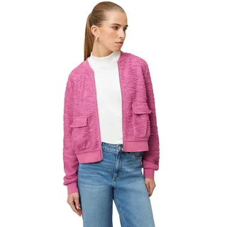 Zero Jackenblazer »Boucè Jacke mit Reißverschluss«, pink