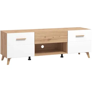 INOSIGN Bretagna TV-Lowboard 147,5 cm Beige Holz