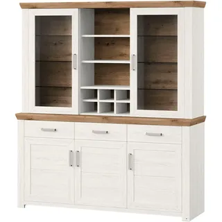 Set One by Musterring Schrank-Set »York« 2 Stk. tlg., weiß