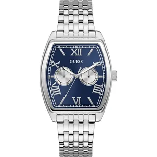 GUESS Herren Uhr Armbanduhr, GABRIEL GW0975G1 Edelstahl silber