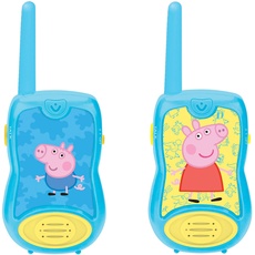 Bild 8597478 TW12PP Peppa Pig Walkie-Talkies, für Kinder 3 Jahre+, Gürtelclip, Batterie, Blau