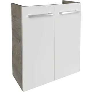 Fackelmann Waschbeckenunterschrank »SBC« Eiche Natur 52 cm