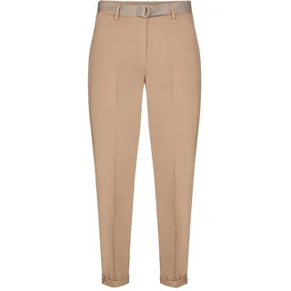 Tommy Hilfiger Damen Co Twill Michelle Tapered Hose, Beige, 40