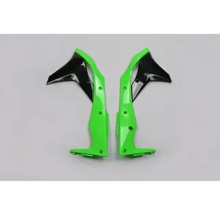 Ufo Ka04747-999 Seitliche Kühlerabdeckungen - Green / Black - One Size