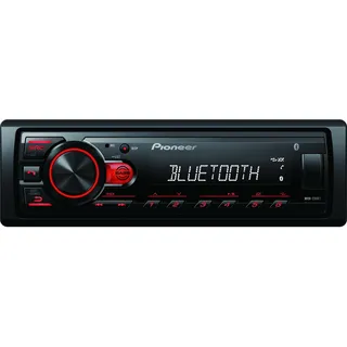 Pioneer Autoradio MVH-230BT 1Din Bluetooth Autoradio mit USB-Eingängen, Smartphone-Konnektivität, Freisprecheinrichtung
