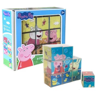 Cefa Toys - Peppa Wutz Puzzle 9 Würfel 20 x 20 x 5 cm (88320)
