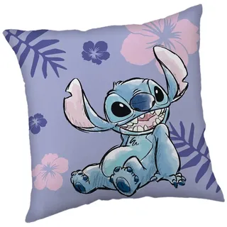 Jerry Fabrics Lilo und Stitch Kuschelkissen Dekokissen 40 x 40 cm