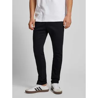 Tommy Hilfiger Slim Fit Jeans im 5-Pocket-Design Modell 'AUSTIN', Black, 34/34