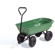 VERDELOOK Kippwagen, Tragkraft 250 kg, 110 x 100 x 53 cm, Grün