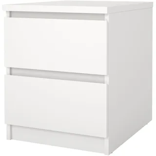 VCM Nachtschrank Naia 41 x 50 x 50 cm Weiß