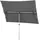 Novara 190 x 140 cm Grau