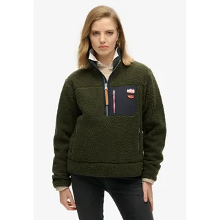 Superdry Vintage Retro Sweatshirt Army Khaki Green L