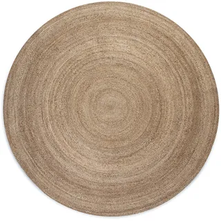 HANSE HOME Teppich »Rangpur Jute«, rund, 10 mm Höhe, Handgewebt, Jute, Natur, Wohnzimmer, Flur, Klassisch, Boho, Skandi