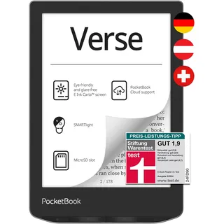 PocketBook Verse 2022 8 GB Grau