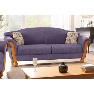 Home Affaire Couch Polyester 3-Sitzer Lila